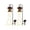 2Pcs, variant on Christmas Bell Cascade Solar Yard Light, 2Pcs Warm White Cascading Garden Stake Light for Christmas Yard Decor, Holiday Outdoor Decor for Lawn Garden Pathway Front Yard