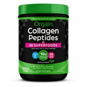 Orgain Collagen Peptides + 50 Organic Superfoods, Unflavored- 1LB