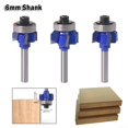 thumbnail image 2 of R1 R2 R3 Woodworking Milling Cutter 4 Teeth Router Bit 6mm Shank Edge Trimmer, 2 of 7