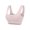Pink, variant on Womens Bras Comfortable Fashion Woman's Solid Strap Wrap Hollow Out Bra Underwear Bralette Stylish 3XL