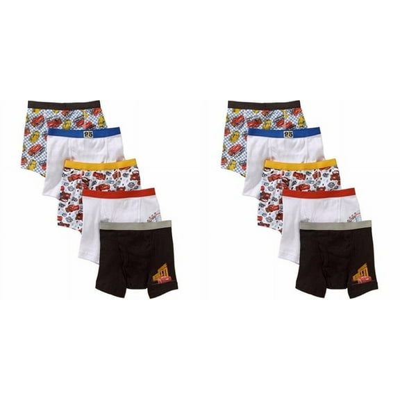 Cars Toddler Boys' Boxer Briefs, 5-Pack
