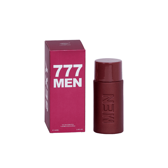 EBC Collection, 777 MEN RED Perfume for Men, 3.4oz/100ml