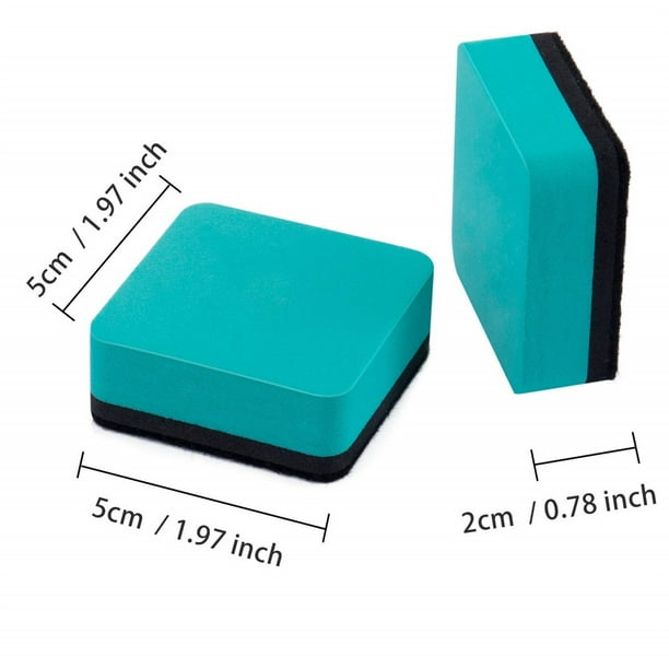 Whiteboard Erasers,30pc/set Whiteboard Erasers White
