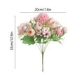 thumbnail image 3 of Bwomeauty Home Decorations, Beautiful Artificial Silk Fake Flowers Wedding Valentines Bouquet Bridal Decor, Women Gifts, 3 of 6