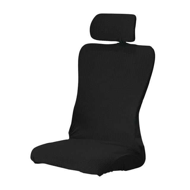 Housse de Bureau avec Appui-Tête pour Bureau Pivotant Noir