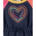 thumbnail image 2 of Kids Headquarters Girls 4-6X Heart Raglan Legging Set, 2 of 2