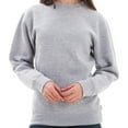 thumbnail image 3 of Oversized Unisex Lane Seven Ring Spun Cotton Long Sleeve Premium 3-End Fleece Sweatshirt - Heather Grey 2XL, 3 of 4