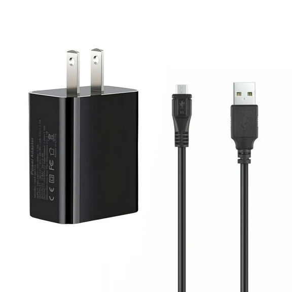 Nuxkst Wall AC Home Charger USB Cord for Tracfone LG Rebel 4 L211BL LM-L211 LML211BL