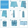 thumbnail image 2 of Couverture de Pique-Nique Anti-Sable Tapis de Plage, Couverture Imperméable Tapis de Camping Pliable, Tapis Portable Sans Sable Couverture d'Extérieur pour Voyage Camping Randonnée Pique-Nique, 2 of 7