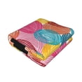 thumbnail image 2 of KLL Colorful Wool Balls Print Fleece Throw Blanket, Horizontal Fleece Bedding Cute Soft Blankets Comfy Fleece Flannel Plush Home Decor for Couch & Bed -80"x60", 2 of 9