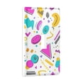 thumbnail image 2 of Yayeee Toggle Light Switch Wall Plate 1-Gang 4.5"x2.7" Home Decorative Outlet Cover, Purple Abstract Shapes, 2 of 7