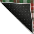 thumbnail image 5 of Addison Rugs Chantille Indoor/Outdoor Transitional Holiday Plaid Emerald Machine Washable Rectangle Rug, 9' x 12', 5 of 7