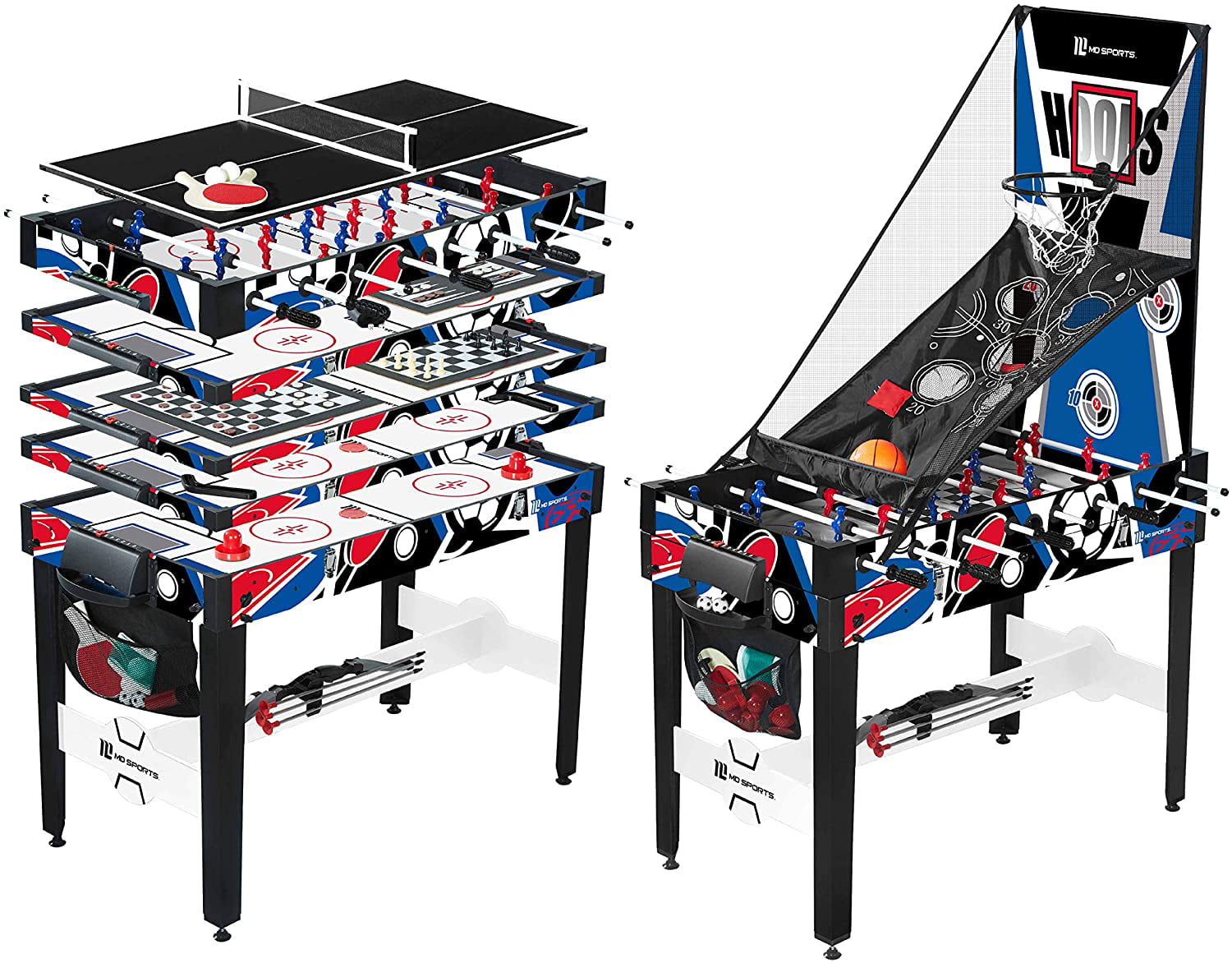 Details about   MD Sports Multi Game Combination Table Set Available in Multiple Styles