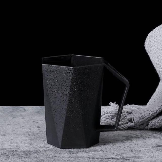 Xihbxyly Almacén de liquidación Taza novedosa is personal, Taza de leche y limón, Taza de plastico reutilizable para café, Té y leche