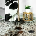 thumbnail image 5 of Brown Speckled Cowhide Rug, 5x7 ft, Genuine Leather, Natural Cowhide for Modern & Rustic Decor, 5 of 6