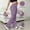 Purple women's cargo pants with pockets a1, variant on Bzdzmqm Women's Cargo Flare Leg High Waisted Pants with Pockets Casual Long Pants Active Travel Trousers Fashion, Khaki M