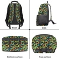 thumbnail image 6 of Pzuqiu Dragon Print 17 Inch Children's Backpacks for Girls Large Capacity Fully Print School Backpack with Padded Straps Casual School Bookbag for Boys Girls Ideal Student Gift, 6 of 7