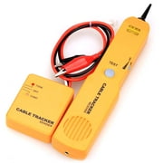 Limei Cable Finder Tone Generator Probe Tracer Wire Tracker Cable Circuit Tester Features Alligator Clips RJ11 Plug Finding Tool