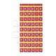 thumbnail image 4 of Organizador de bolsillo para tarjetas y gráficos perfecl organizador colgante con ganchos para armario 67 cm x 141 cm Rojo, 4 of 8