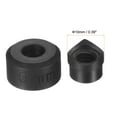 thumbnail image 2 of Sheet Metal Punch Hole Punch 10mm Bearing Steel Precise Cutting Manual Knockout Kit with External Hex Shank for Metal Steel Plate Sink Stainless Steel, Black, 2 of 5