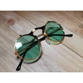 thumbnail image 4 of Steampunk Goggles Glasses Round Sunglasses Emo Retro Vintage Flip Up, 4 of 9