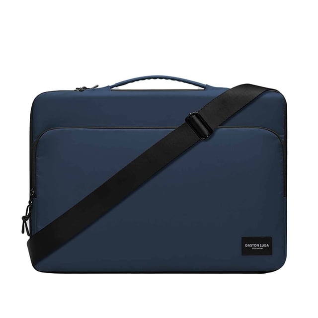 Gaston Luga Dash Cushioned Briefcase 16" | Fits Laptops 11″- 16″ | Dark Blue