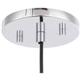 thumbnail image 4 of Woodbridge Lighting Elise 1-Light Opal Glass & Steel Mini Pendant in Chrome, 4 of 4