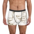thumbnail image 2 of KLL Hand Drawn Goose Men's Cotton Boxer Briefs Underwear-Medium, 2 of 7