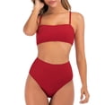 thumbnail image 2 of WREESH Women'S Female Split Swimsuit High Waist Plus Size Swimsuit, 2 of 9