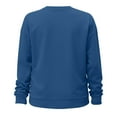 thumbnail image 4 of Hxshgdsn Womens Pregnancy Sweatshirts Long Sleeves Crew Neck Funny Tops With Graphic Printed Maternity Clothes Blue 2Xl, 4 of 6