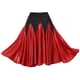 thumbnail image 2 of Faldas De Baile De Salón Ropa Latina Cha Cha Vals Adulto Tango Moderno M Rojo Sunnimix vestido de baile latino, 2 of 8