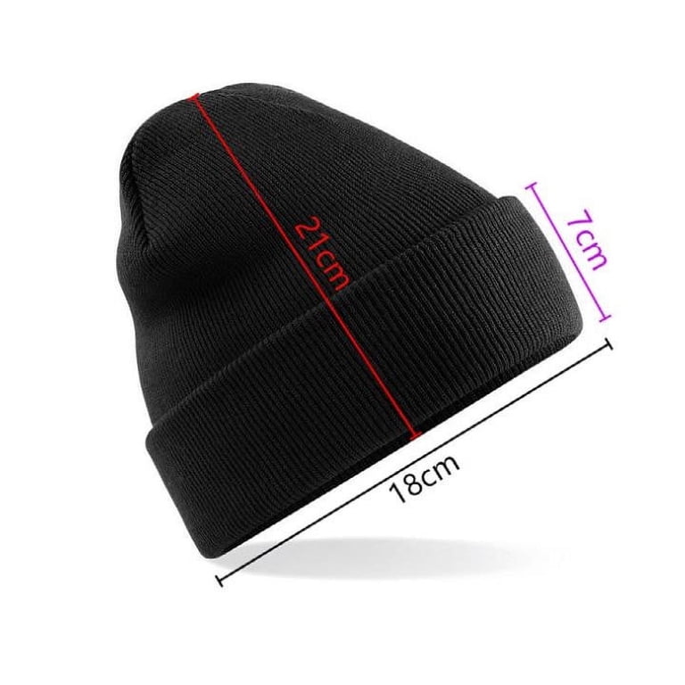 Xysaqa Beanie Hats Men Women Soft Slouchy Knit Skull Cap  display picture 1