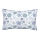thumbnail image 1 of Balery Retro ice blue snowflakes Funda de Cojín Estampada, Regalos para Mujeres, Regalos de Amor para Ella, Regalos para Novia o Esposa, Funda de Almohada-14"x20", 1 of 6
