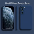 thumbnail image 4 of Funda de silicona líquida suave para Samsung Galaxy, carcasa trasera Original a prueba de golpes, S24 Ultra, S22, S23 FE, S21, S20, S10, S9 Plus, S10E, 4 of 5