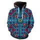 thumbnail image 1 of Sudadera con capucha estilo nacional retro para hombre, estilo hip hop, con cremallera, estampado 3D, unisex, divertida y de gran tamaño, con capucha., 1 of 6