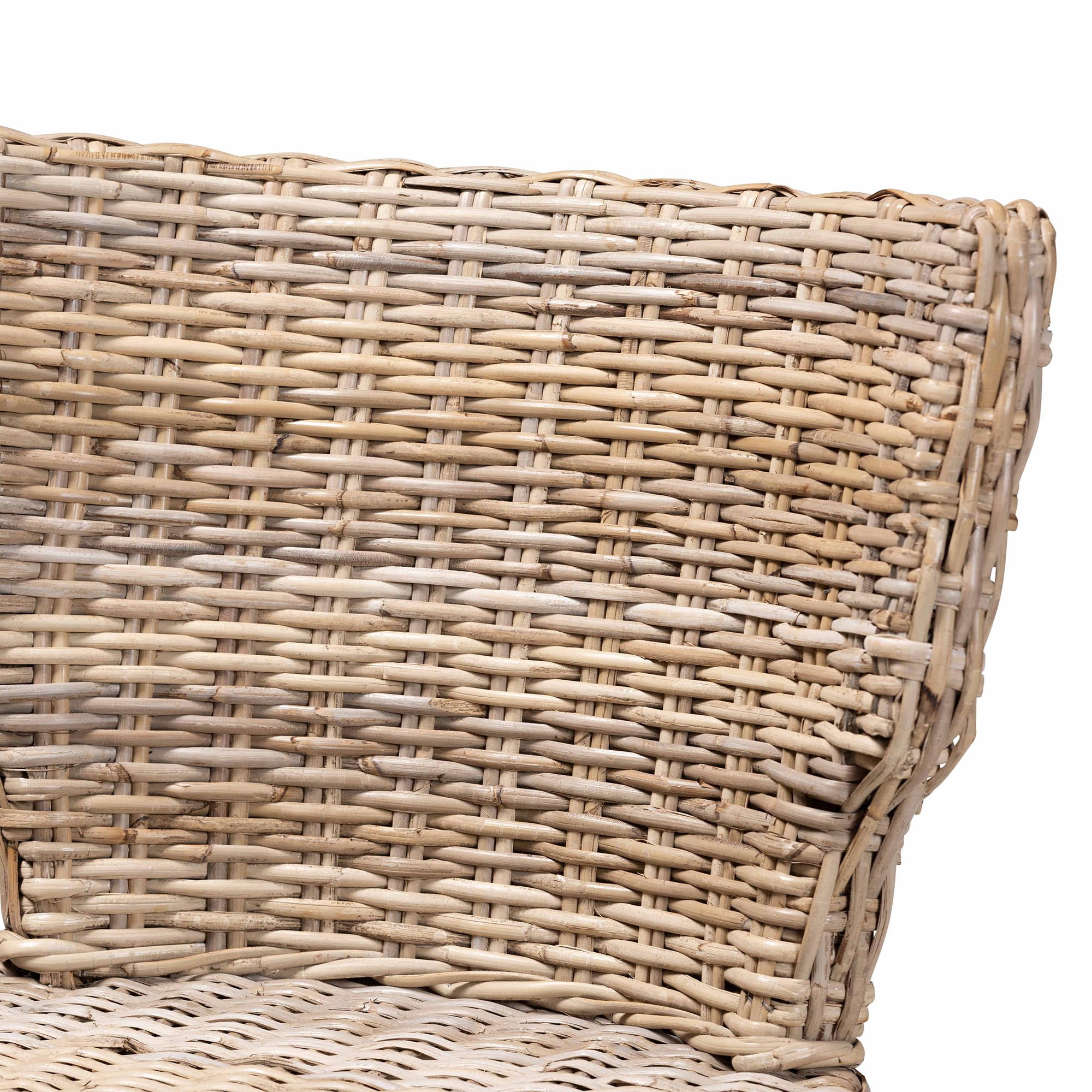 bali & pari Dining Chair, Gray and Brown