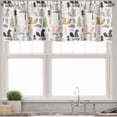 thumbnail image 3 of Ambesonne Nature Valance & Curtain, Squirrel Trees Woodland, 55"x30", Multicolor, 3 of 7