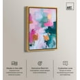thumbnail image 2 of Canvas of Whispers I Canvas Modern Color Abstract by Art Remedy, Gold Frame, 30" x 45", 2 of 7