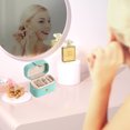 thumbnail image 5 of Ring Box Small Travel Jewelry Box Organizer, Mini Jewelry Case Portable Ring Storage Box, Practical Travel Gift for Girls & Women, 5 of 5