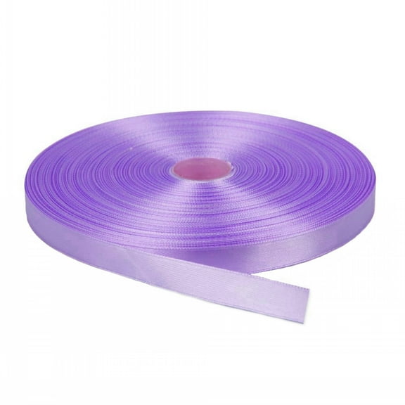 Lavender Solid Color 3/8-Inch Straight Edge Ribbon, 100-Yards