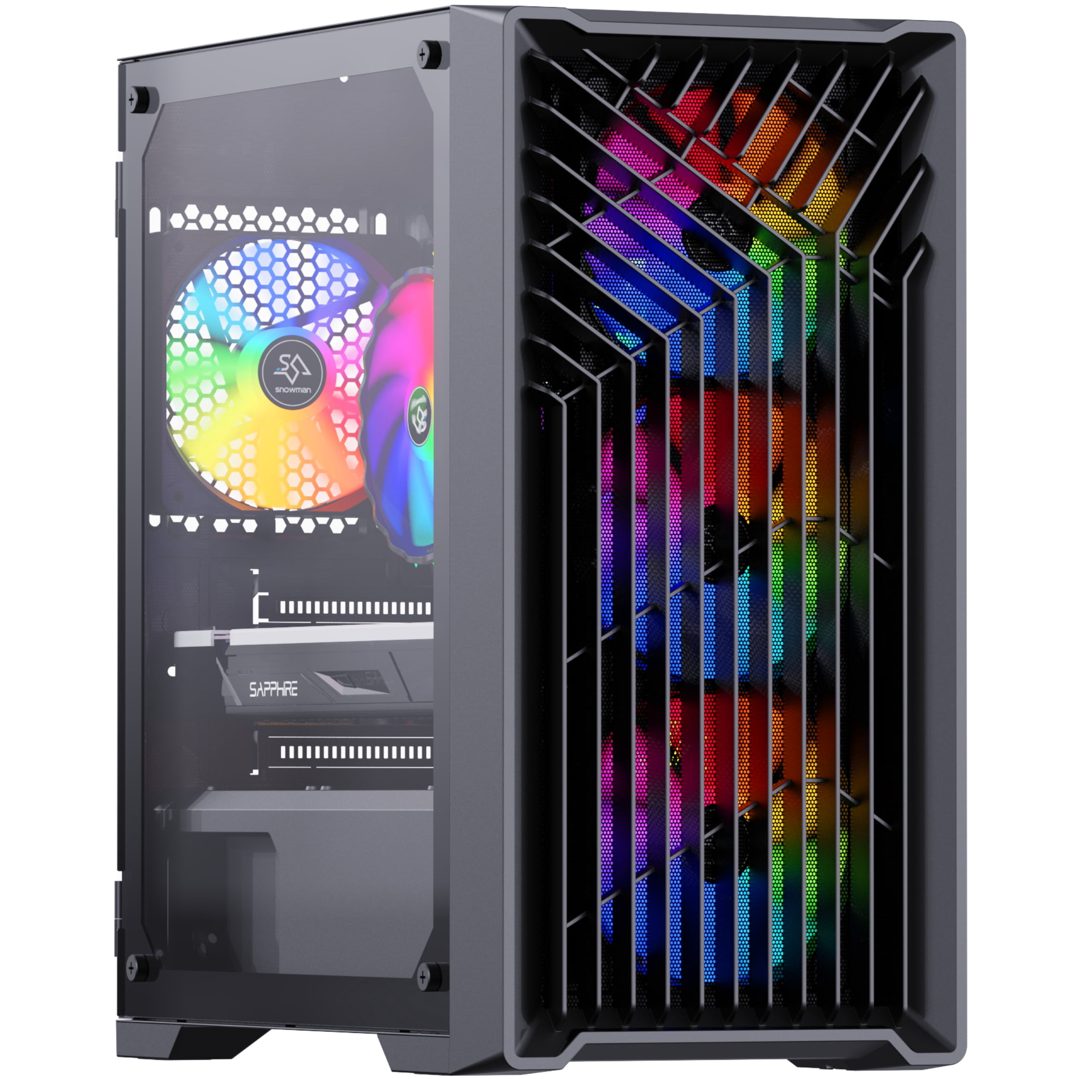 Blackout Computers Eclipse V3 Gaming PC, Intel 12th Gen, RX 580, 16GB DDR5, 1TB SSD