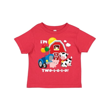 

Inktastic Two-i-e-i-o 2nd Birthday Boys or Girls Toddler T-Shirt