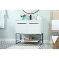 thumbnail image 2 of 36 inch single bathroom vanity in white, 2 of 8