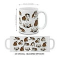 thumbnail image 5 of WIRESTER 11 Oz Ceramic Tea Cup Coffee Mug, Brindle Brown English Bulldog Funny Playful Postures, 5 of 8
