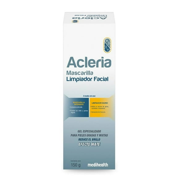 Mascarilla Facial Acleria Limpieza Facial 150 gr