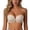 Beige, variant on Multi‑Color Lace Spliced Shaping Bra Women Strapless Front‑Fasten Push‑Up Side‑Gather Brassiere