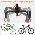 thumbnail image 6 of Cyfie Bike Rack Wall Mount, Horizontal Garage Storage Bike Rack Hanger, Indoor Bicycle Holder Hook for Hanging Mountain Road Hybrid Bikes in Apartment Home, 6 of 8