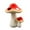 Red, variant on ​​Piwvid​​ Simulation Mushroom Statues, Fairy Garden Figurines, Resin Sculpture Set of 2 for Outdoor Patio, Yard Courtyard Garden Theme Decor