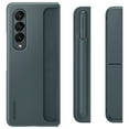 thumbnail image 1 of Genuine Samsung Galaxy Z Fold4 Standing Cover Case with S Pen Included - Graygreen, 1 of 5
