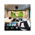 thumbnail image 4 of 60-120 Inch Portable 16:9 White Outdoor Home Projector Curtain Projection Screen, 4 of 7